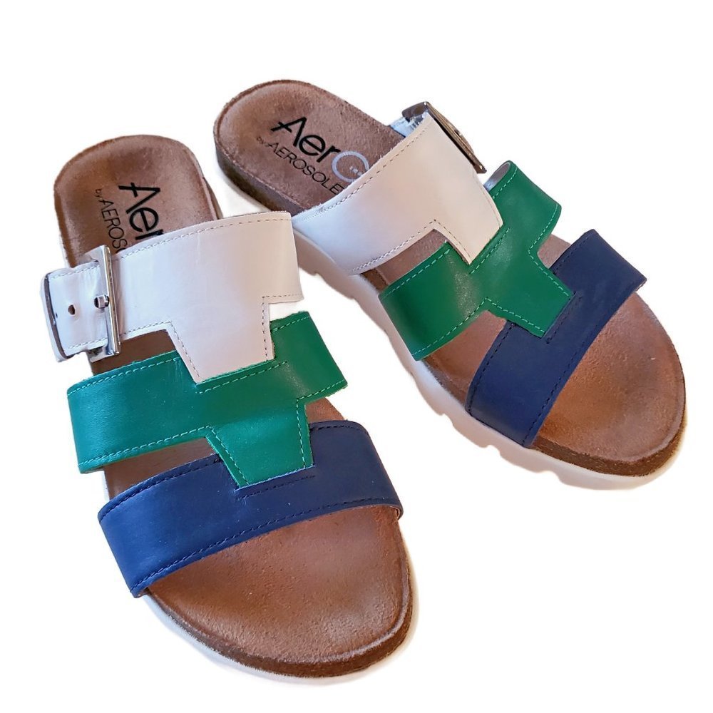 Aerosoles Aergo Leather Sandals, Ladies Sandals